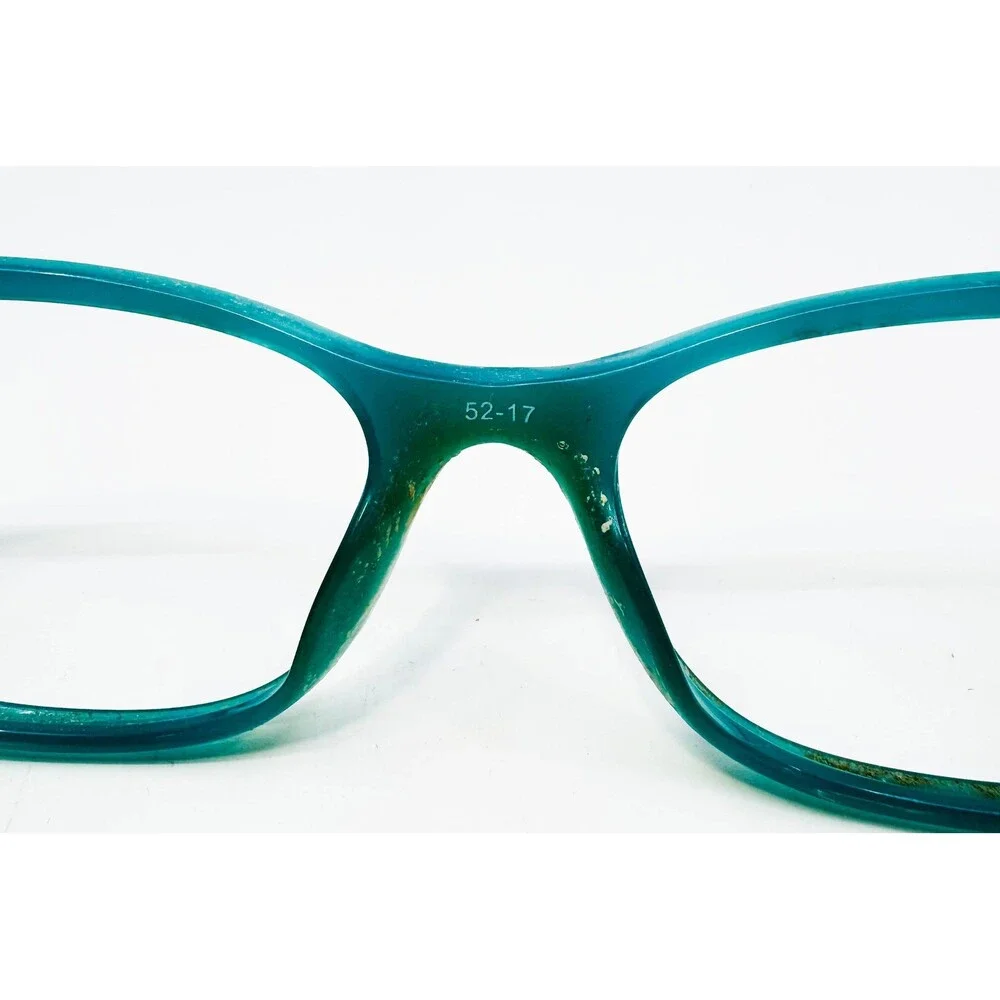W-108 Eyeglasses Frames Womens Teal Cat Eye 52-17-140